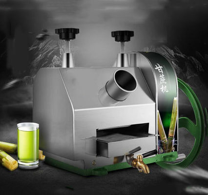 คุณภาพ  Manual Sugar Cane Squeezer Stainless Steel Hand Operated Sugarcane Juice Machine โรงงาน