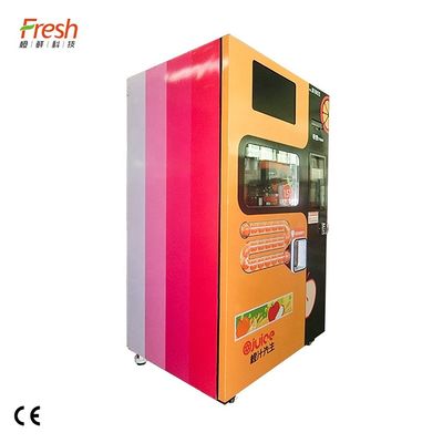 เครื่องจำหน่ายน้ำผลไม้สนามบินแอปเปิ้ล 220V 400W ตู้จำหน่ายน้ำผลไม้สด