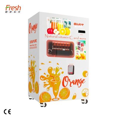 เครื่องจำหน่ายน้ำส้มแอปเปิ้ลเชิงพาณิชย์อัตโนมัติ 220V สีที่กำหนดเอง