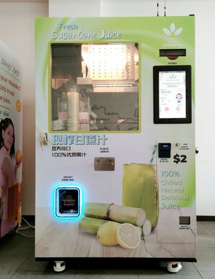 เครื่องขายน้ำผลไม้สดอัตโนมัติ 220V สำหรับซุปเปอร์มาร์เก็ต