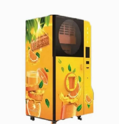 เครื่องขายน้ำผลไม้อัตโนมัติแบบหยอดเหรียญ Commercial Fresh Orange Juicer 110V - 220V