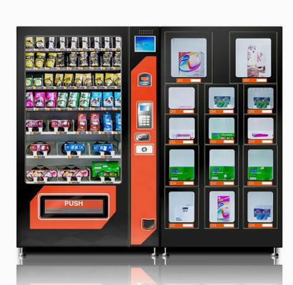 ร้านค้าบริการตนเอง 24 ชั่วโมงตู้จำหน่ายน้ำส้มพร้อมเครื่องอ่านบัตร