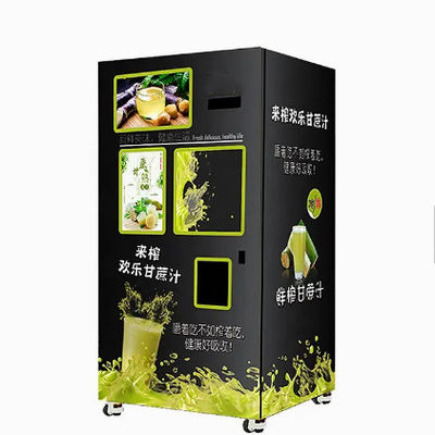 เครื่องขายน้ำอ้อยซูเปอร์มาร์เก็ตอัตโนมัติสำหรับธุรกิจ
