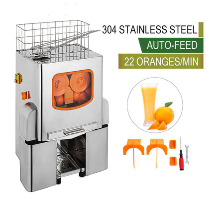 Hotels Fresh Lemon Electric Orange Juicer Squeezer เครื่องแยกกากอัตโนมัติ