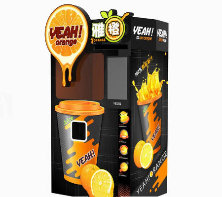 เครื่องจำหน่ายอัตโนมัติ Orange Fresh Cold Press CE Approved