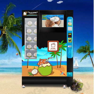 เครื่องขายน้ำผลไม้สดมัลติฟังก์ชั่นหน้าจอสัมผัสอัจฉริยะอัตโนมัติ
