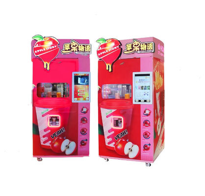 ตู้จำหน่ายเครื่องดื่มเย็นน้ำส้มแอปเปิ้ล 500W สำหรับร้านค้าซูเปอร์มาร์เก็ตห้างสรรพสินค้า