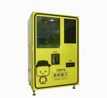 ตู้จำหน่ายน้ำผลไม้อัตโนมัติ Smart Self Service สำหรับสถานีรถไฟ
