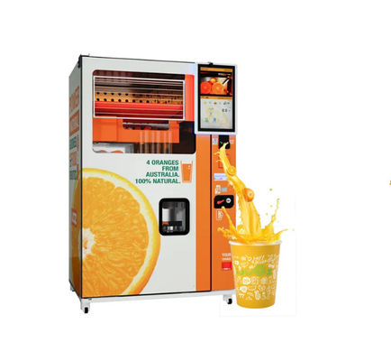 เครื่องจำหน่ายรหัส QR ไร้สาย 1100W สำหรับน้ำผลไม้