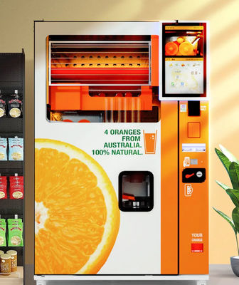 เครื่องจำหน่ายรหัส QR ไร้สาย 1100W สำหรับน้ำผลไม้