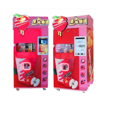 ตู้จำหน่ายน้ำแอปเปิ้ล 24 ชั่วโมง 500W สำหรับซูเปอร์มาร์เก็ตห้างสรรพสินค้า