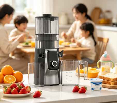 เครื่องสับสมาธ์ HJ102C ใหม่ ที่สับสับช้า ผงสับที่ทําให้รสชาติสุขภาพดีเหมือนของหวาน ด้วยความเร็ว 3 ระดับ ปรับได้ ปัดขนาด 135 มม เครื่องพิมพ์เย็น 200W และทําความสะอาดด้วยตัวเอง