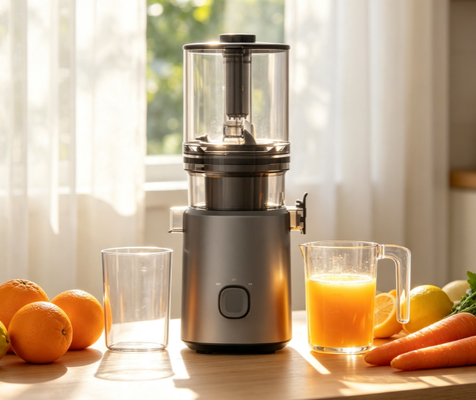 เครื่องสกัดน้ำผลไม้แบบบดอัดช้า Fresh Smart HJ303 — อยู่เคียงข้างคุณเสมอ พร้อมทำงานเสมอ เป็นของคุณเสมอ