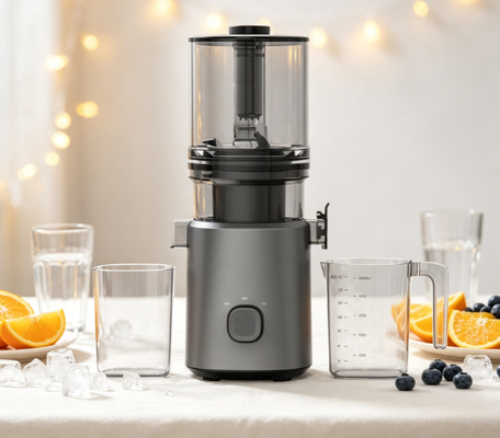 เครื่องสกัดน้ำผลไม้แบบบดช้า Fresh Smart HJ303 — เครื่องสกัดน้ำผลไม้ที่ดีที่สุดคือเครื่องที่คุณไม่ทันสังเกต