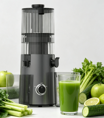เครื่องสกัดน้ำผลไม้แบบบดช้า Fresh Smart HJ103 — กลับสู่รสชาติที่แท้จริงของน้ำผลไม้